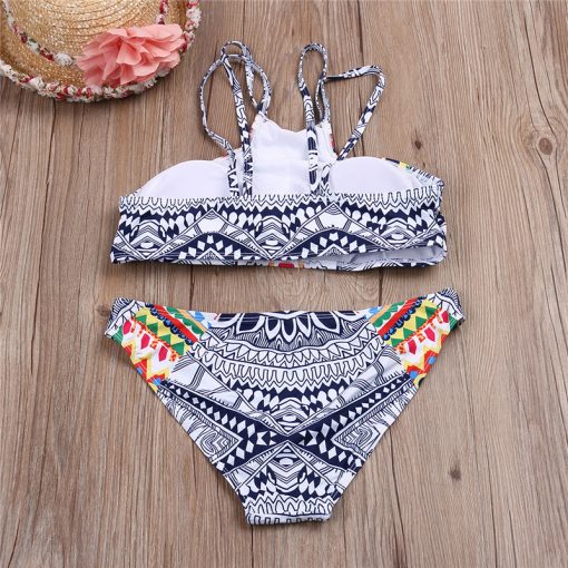 Traje de baño tipo crop top