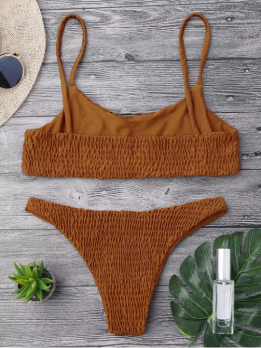 bikini dos piezas naranja