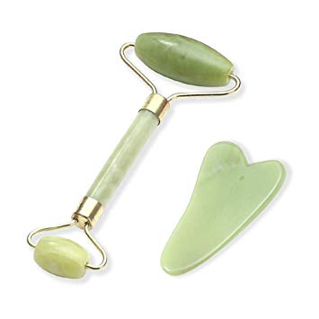 Rodillo de Jade y Gua Sha